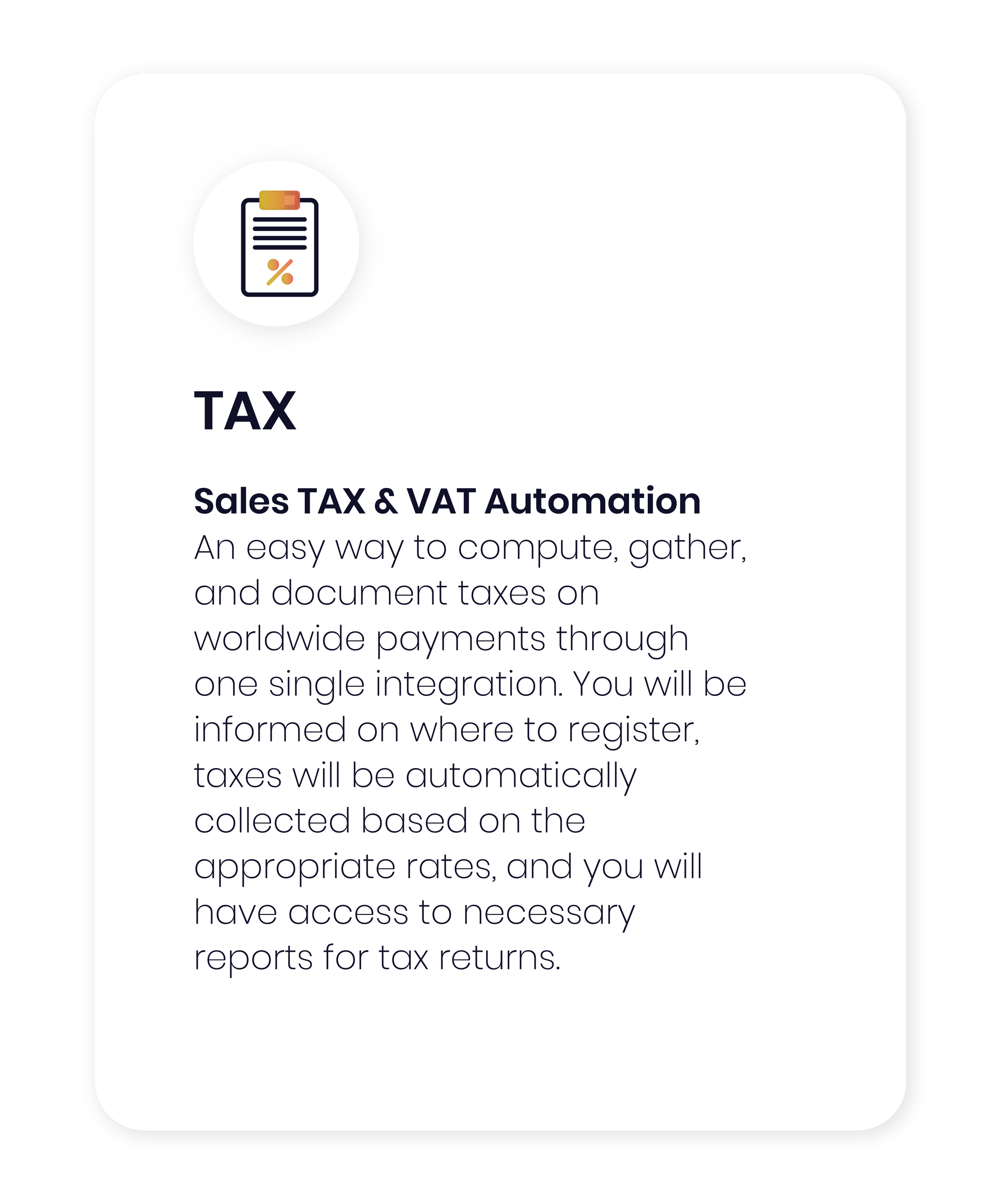 Tax